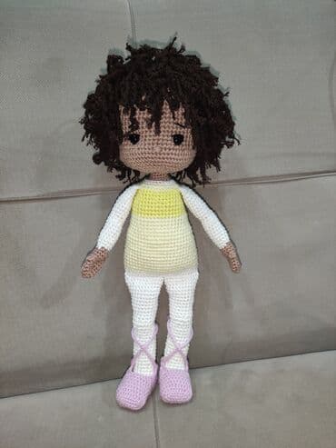 Oyuncaqlar: Вязаная кукла, ручная работа из экологически чистых материалов (будет — 1