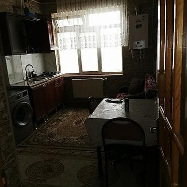 razin kiraye: 1 otaqlı mənzil – tam mebellə və texnika iləsu gaz ishig su I kombi — 2