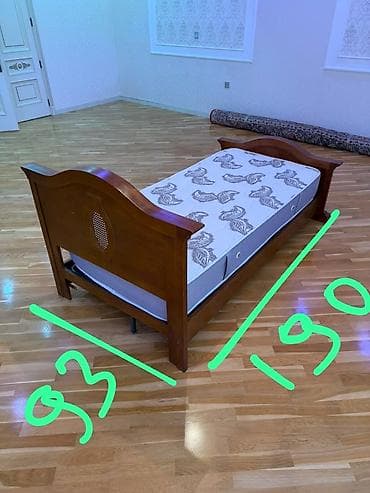 Çarpayılar: İşlənmiş, Təknəfərlik çarpayı — 1
