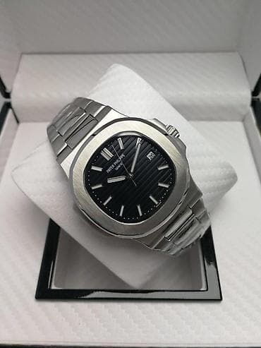 Şəxsi əşyalar: Yeni, Qol saatı, Patek Phillipe, rəng - Gümüşü — 4