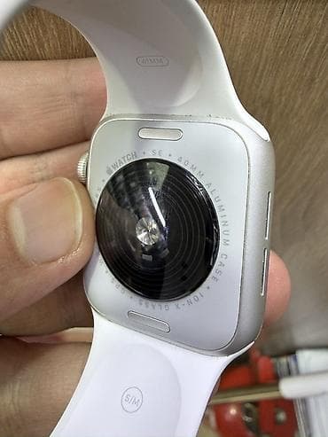 Смарт браслеты: Смарт часы, Apple, Водонепроницаемый, цвет - Серебристый — 5