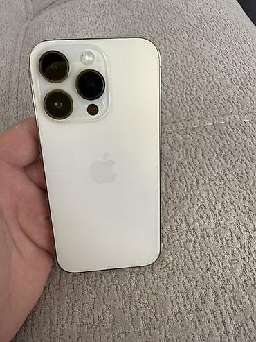 poco telefonlar: IPhone 14 Pro, 256 GB, Qızılı, Face ID — 1