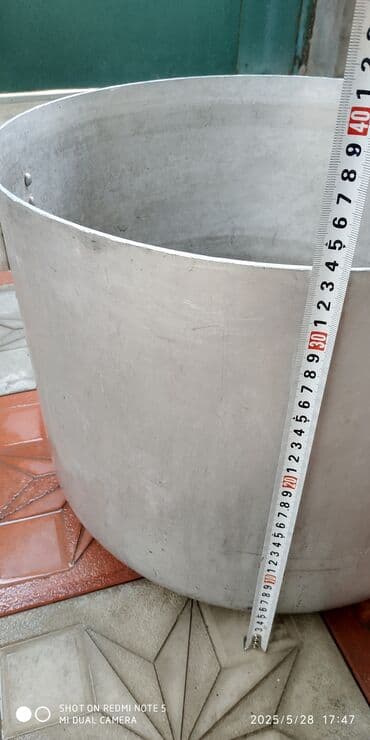 emsan endirim: Qazan, rəng - Gümüşü, Alüminium — 6