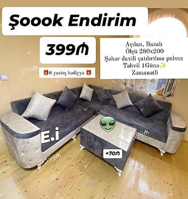 divanlar yeni: Yeni, Künc divan, Açılan — 1