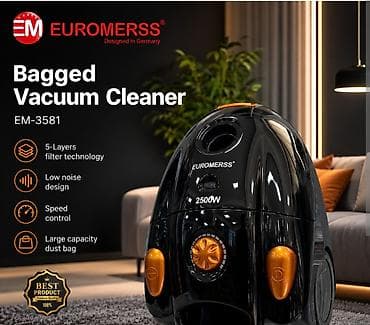 Euromerss tozsoran 3581 2500w gücünde çekim gücü mükemmel keyfiyyete — 1