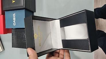 Qol saatları və aksesuarlar: Saat qutuları – Rolex, Tissot, Cartier, Hublot - Brend loqolu, sərt — 5