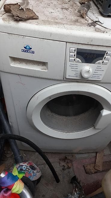 Аристоны: ATLANT önyükləməli paltaryuyan maşın - Elektron idarəetmə paneli, LED — 1