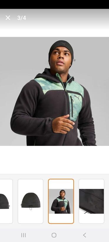 qadınlar üçün toxunma papaqlar: Papaq, Puma, One size, rəng - Qara — 4