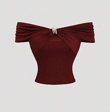 beden kremi: Zərif qadın top kolleksiyası - Modellər: bir çiyindən düşən drapeli — 2