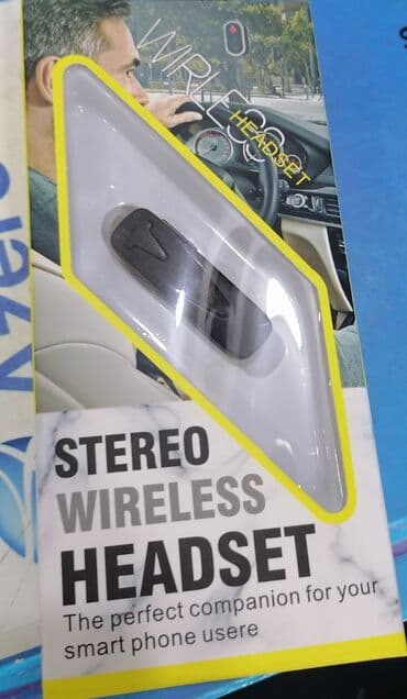 iş eylanlari: Bluetooth masin ucun nausnikler yeni — 1