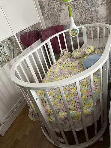 ağac: Oğlan və qız üçün, İşlənmiş, Yumru, Beşik, Dəst ilə — 1