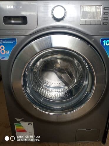 kohnə paltaryuyan: Paltaryuyan maşın Samsung, 8 kq, Avtomat, Qurutmasız — 1