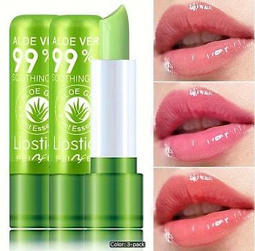 Aloe Vera 99% dodaq balzamı - Tərkib: 99% aloe vera bitki ekstraktı -
