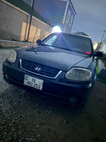 авто в кредит: Hyundai Accent: 1.5 л | 2004 г. Седан — 5