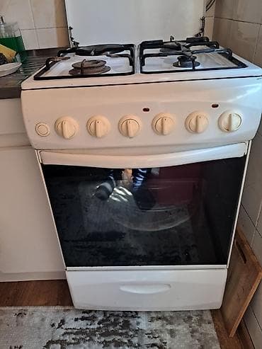 Qarışıq sobası Ayrıca dayanan, 4 gözlü