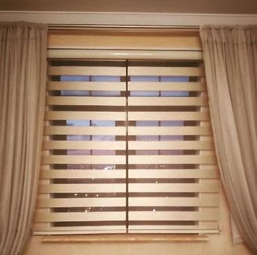 perde islenmis: Zebra jalüz pərdələr – mətbəx, qonaq otağı və ofis üçün müasir — 9