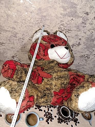 oyun evi: Yupyumwaq tuklu yeke oyuncaq ayi. yenidir. hec bir deffekti yoxdur — 4