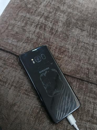 s20 ultra ekran: Samsung Galaxy S8, 64 GB, rəng - Qara, Qırıq — 2