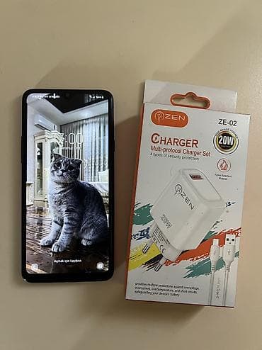discover note 13 plus tablet: Samsung Galaxy A20s, 32 GB, rəng - Mavi, Sensor — 3