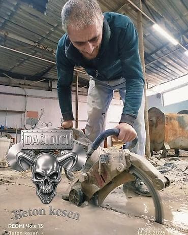 pilastik qapi: Beton kəsmə xidməti Peşəkar avadanlıqla beton, dəmir-beton və daş — 3