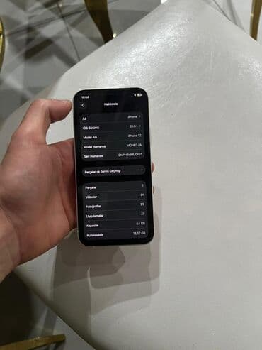 ayfon 12 ikinci el: IPhone 12, 64 GB, Ağ, Face ID — 4