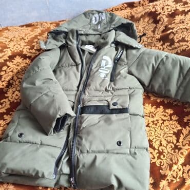 Bodi: Uşaq üçün qış gödəkçəsi - Rəng: zeytun-yaşıl (xaki) - Model: qalın — 2