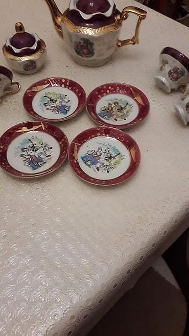sud separatoru: Çay dəsti, rəng - Ağ, Farfor — 3