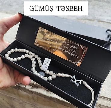 gumus tesbeh: Gumus Tesbeh - qram - 11 AzN — 6