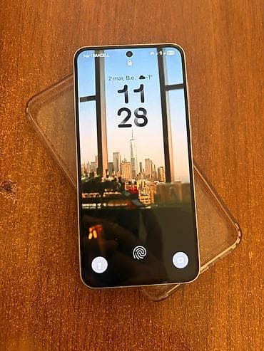 Samsung Galaxy A56 5G, 256 GB, rəng - Ağ, Barmaq izi