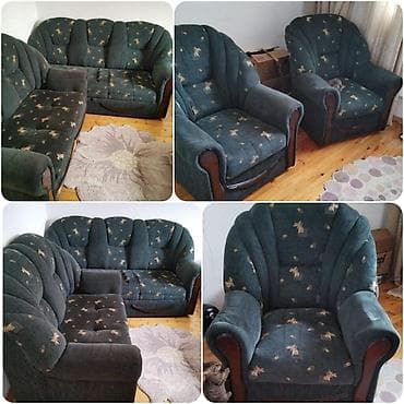 İşlənmiş, Divan, 2 kreslo, Bazalı lalafo.az -da İşlənmiş, Divan, 2 kreslo, Bazalı
