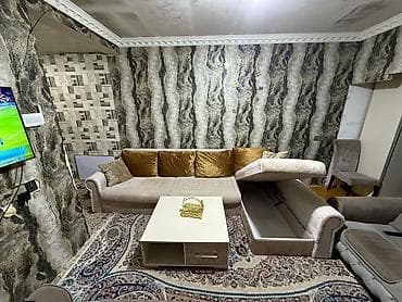 stenka mebellər: Künc divan, İşlənmiş, Açılan, Bazalı, Vеlur parça, Çatdırılma yoxdur — 3