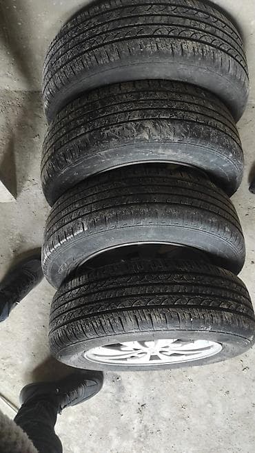 islenmis teker satiram: 4 ədəd yüngül lehimli disk və təkər komplekti - Disklər: 5 cıvata — 1