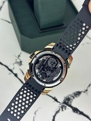 bil: Jacob & Co skeleton üslublu qol saatı - Korpus: qızılı tonlu — 3