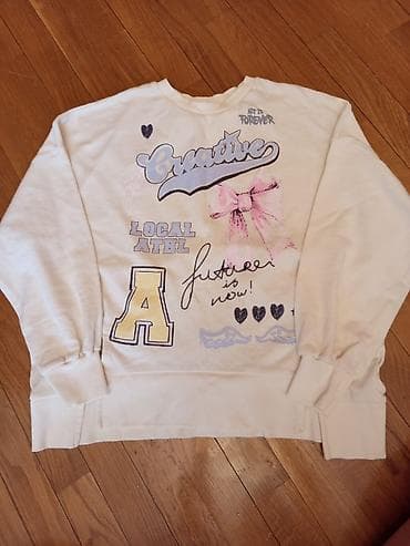 Детская одежда и обувь: H&M uşaq/yeniyetmə svitşörtü - Ölçü: EUR 146/152 (US 12/14, UK — 1