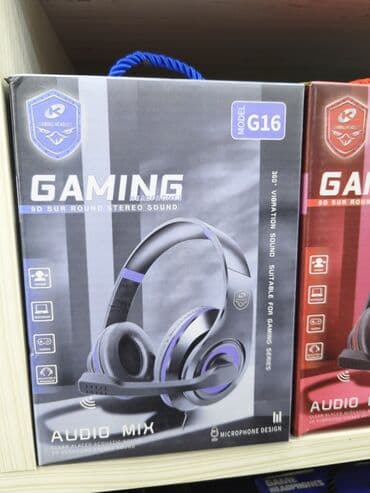 huawei qulaqciq: Gaming qulaqlıq – Model G16 - 9D surround stereo səs - “Audio Mix” — 1