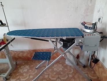 Peşəkar ütüləmə masası və buxarlı ütü komplekti - Geniş ütüləmə