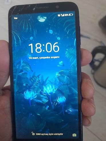 samsug a 10: Honor 7A, 16 GB, rəng - Göy, İki sim kartlı — 1