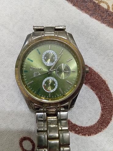 Qol saatı, rəng - Yaşıl