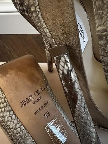 ayaggabı: Orijinal Jimmy Choo qadın hündürdaban ayaqqabı - Model: Jimmy Choo — 3
