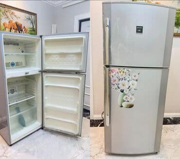 Qabyuyan maşınlar: İşlənmiş 2 qapılı Sharp Soyuducu Satılır, rəng - Ağ — 1