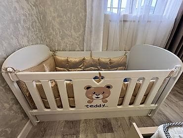 Oğlan və qız üçün, Yeni, Dördbucaq, Beşik, Dəst ilə, Matrassız, Yellənmə mexanizmsiz