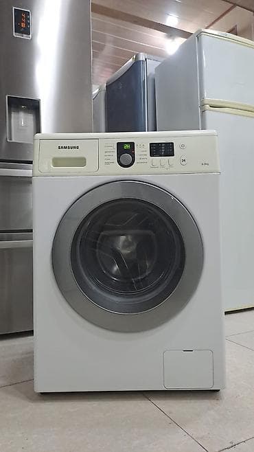 Samsung ön-yükləməli paltaryuyan maşın - Yükləmə həcmi: 6 kq - Rəng