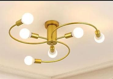Led Çılçıraq, 4 və daha çox lampa, Metal — 3