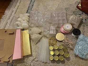 taxta qutular: Hədiyyə paketi, rəng - Qızılı — 1