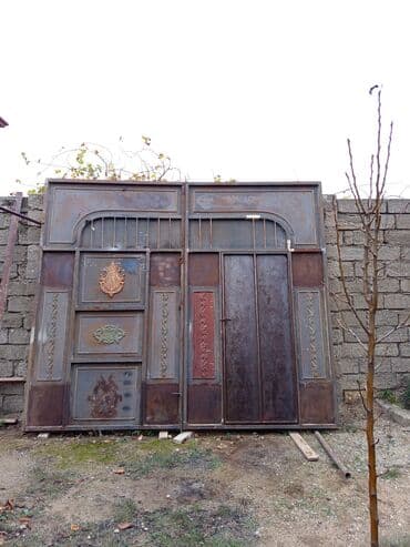 darvaza jalüz: İşlənmiş Dəmir Həyət darvazası, 360 m, Mexaniki, Qapı ilə, Kredit yoxdur, Ödənişli quraşdırma, Ünvandan götürmə — 1