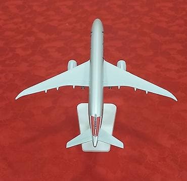 American Airlines təyyarə maketi – vitrin/masaüstü dekoru — 7