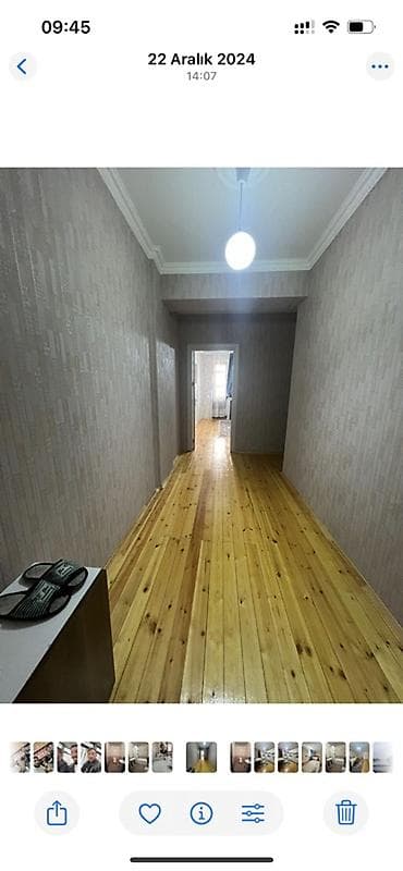 1 комнатная посуточно в баку: 2 otaqlı mənzil, tam mebellə və məişət texnikası ilə. - Geniş qonaq — 6