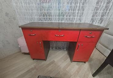 stol sutul: Düz masa, Polkalı, Siyirməli, Teksturalı laminat — 3