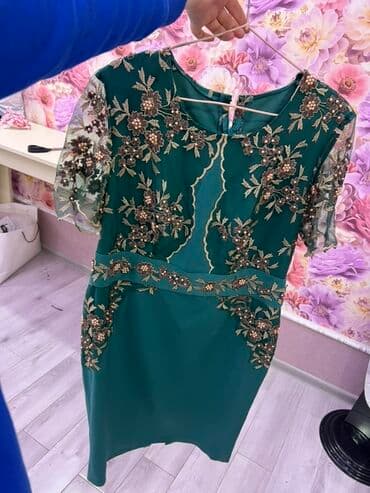 çiçəkli ətəklər: Kokteyl donu, Midi, XL — 2