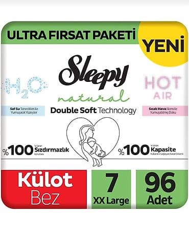 ləzgi corabı: Sleepy Natural Külot Bez – Ultra Fırsat Paketi, YENİ - Double Soft — 1